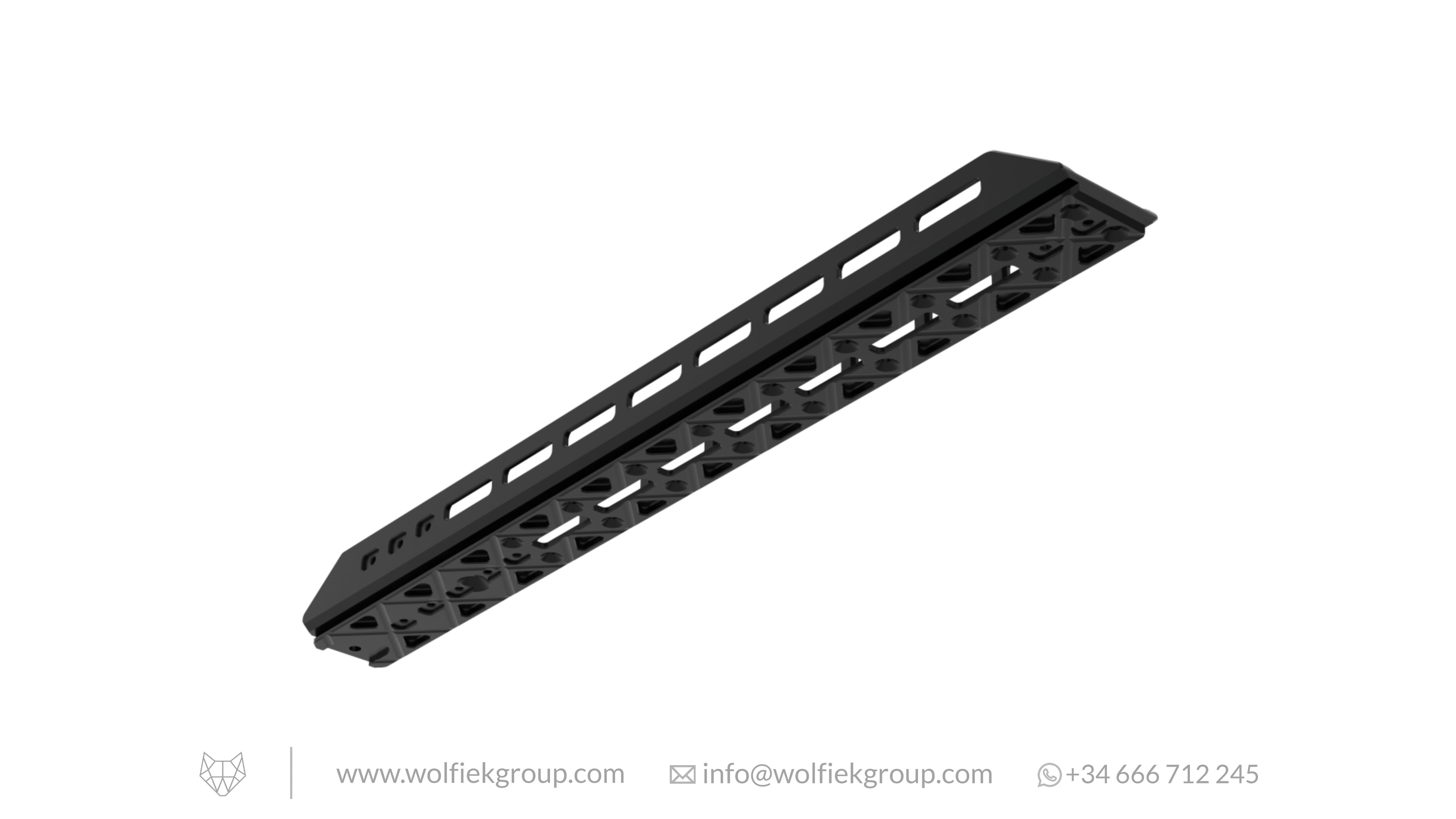 Extended ARCA-SWISS Rail 420mm for EPIC VISION Classic