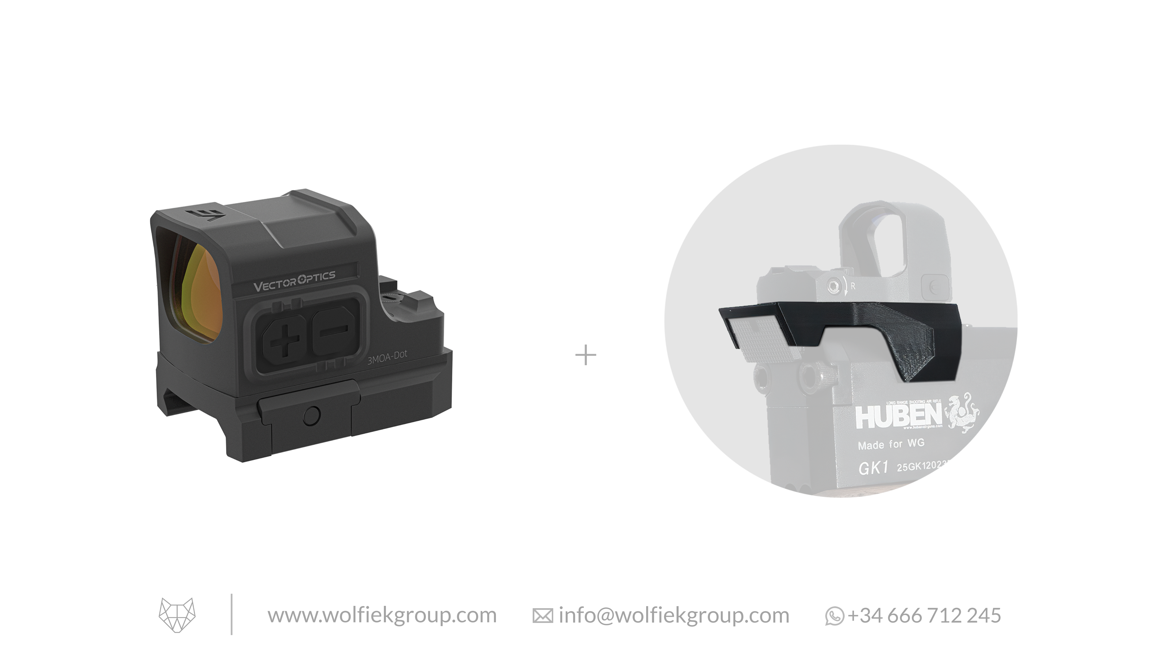 Vector Optics Frenzy Aspheric Lens Red Dot Sight - S FA 1x17x20 EDC