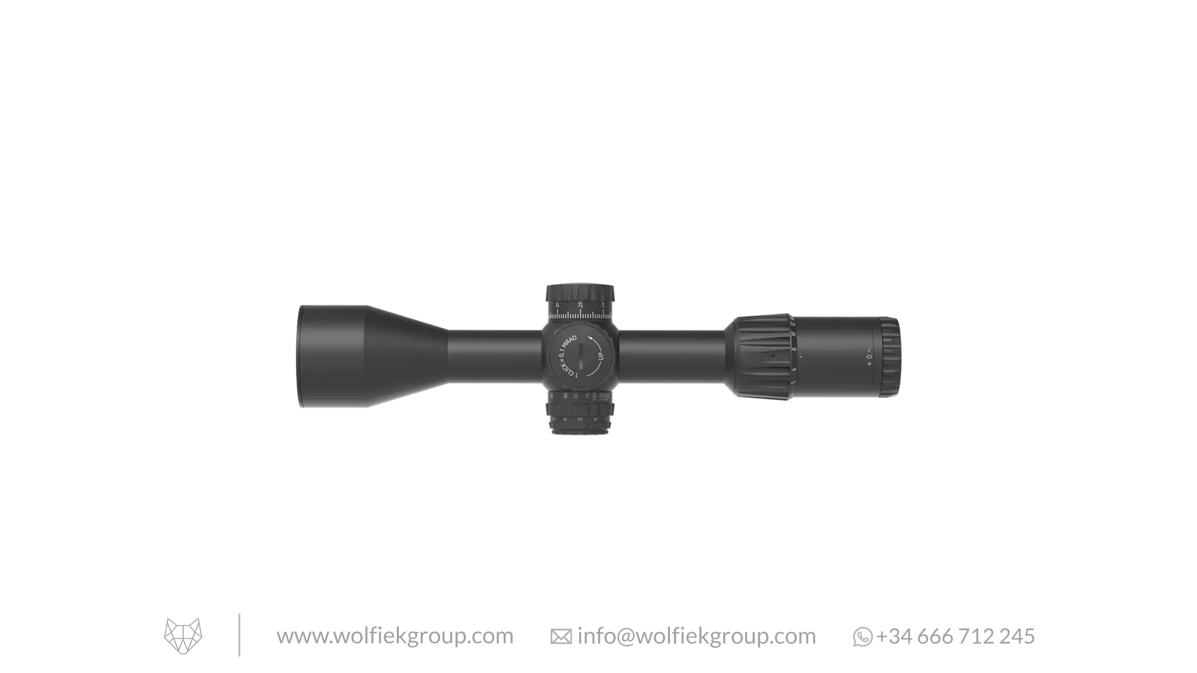 Vector Optics Tauron Riflescope - 3-18x50 GenII