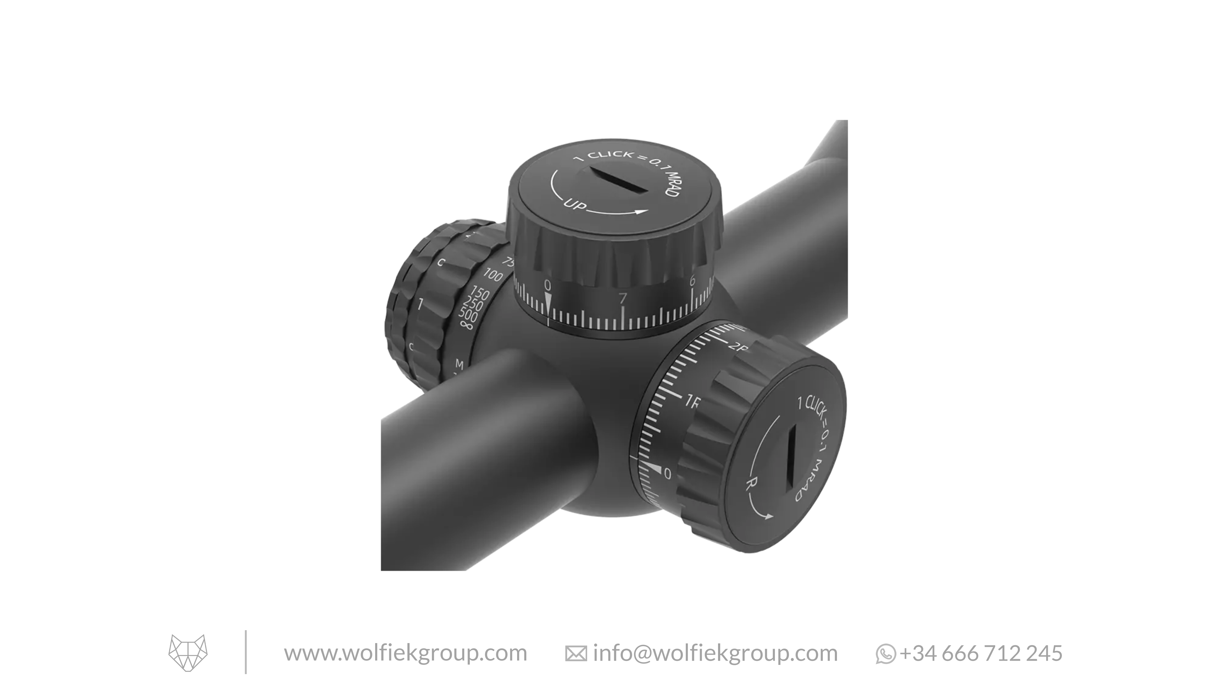 Vector Optics Tauron Riflescope - 3-18x50 GenII
