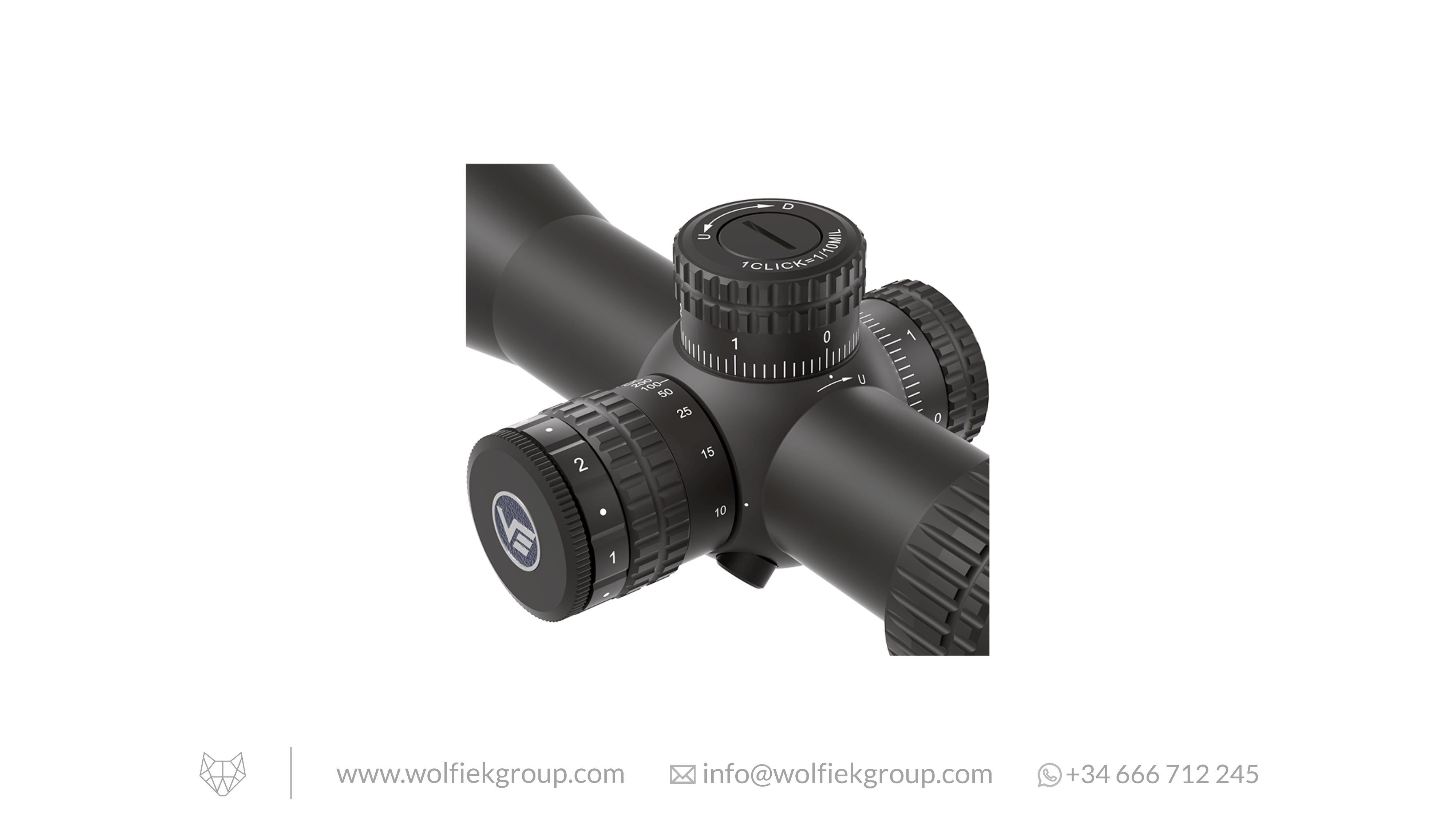 Vector Optics Veyron Compact Riflescope - 4-16x44IR SFP