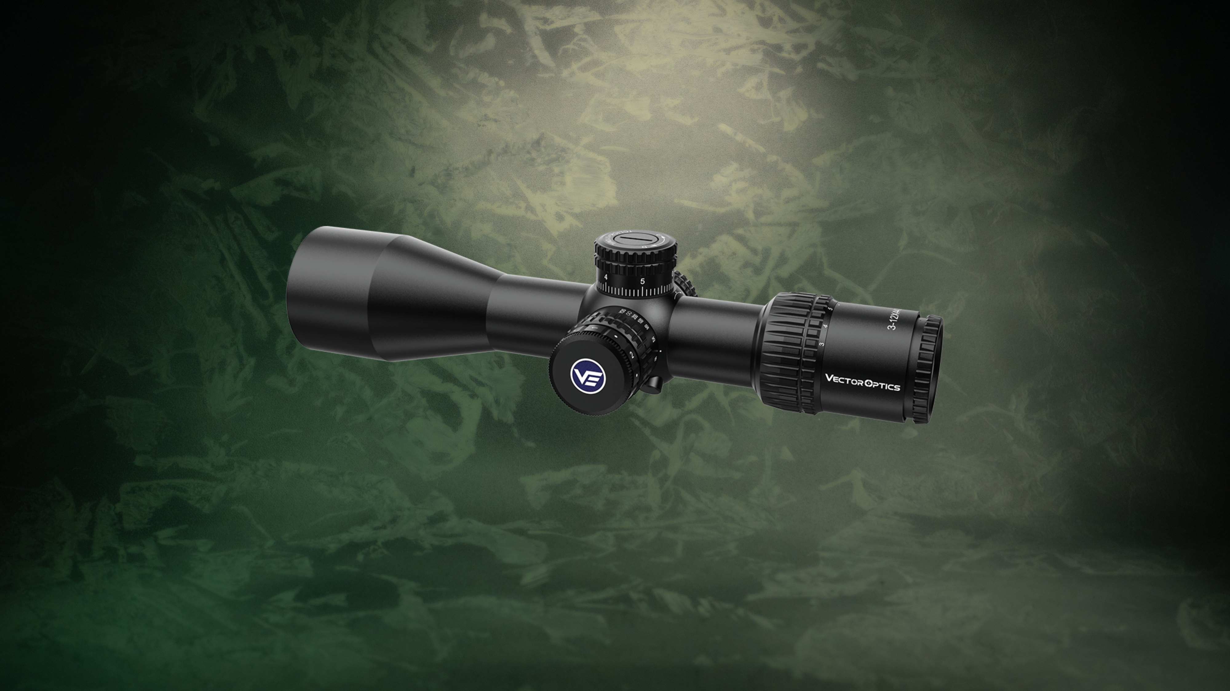 Vector Optics Veyron Compact Riflescope - 3-12x44IR SFP