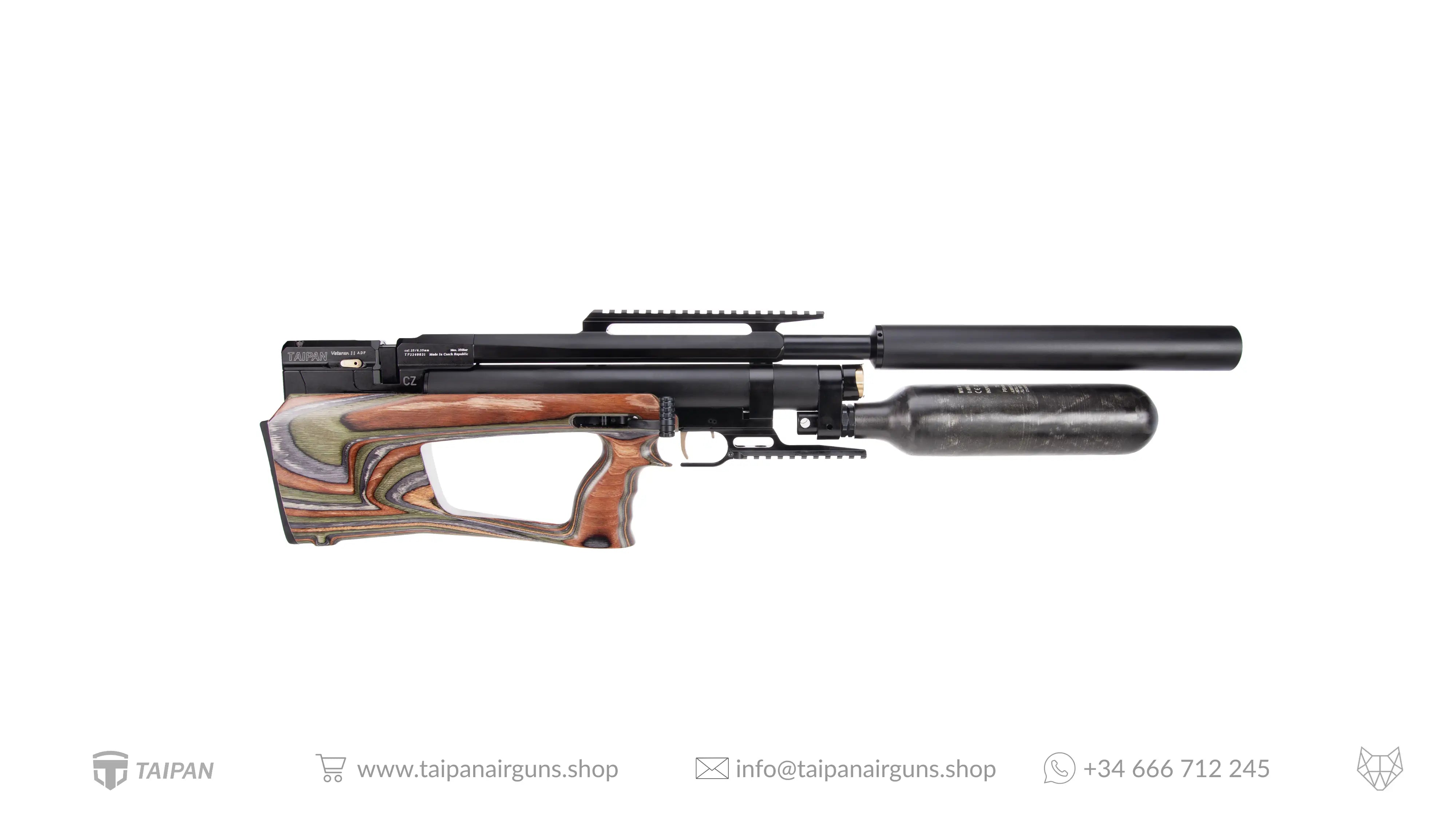 Taipan Veteran II Tactical PCP Air Rifle – 550mm