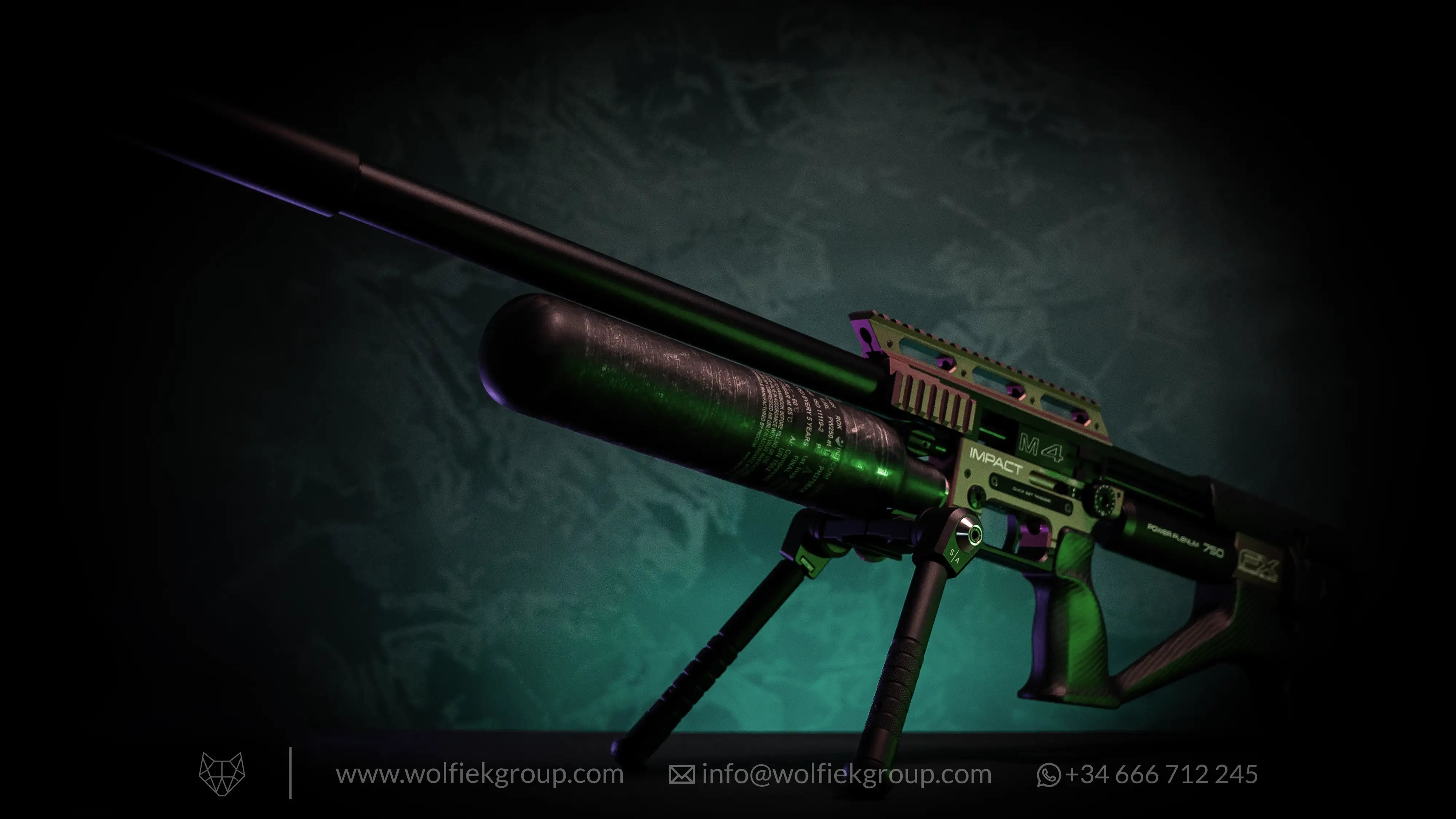 Wolfiek Group Carbon Fiber Stock for FX Airguns