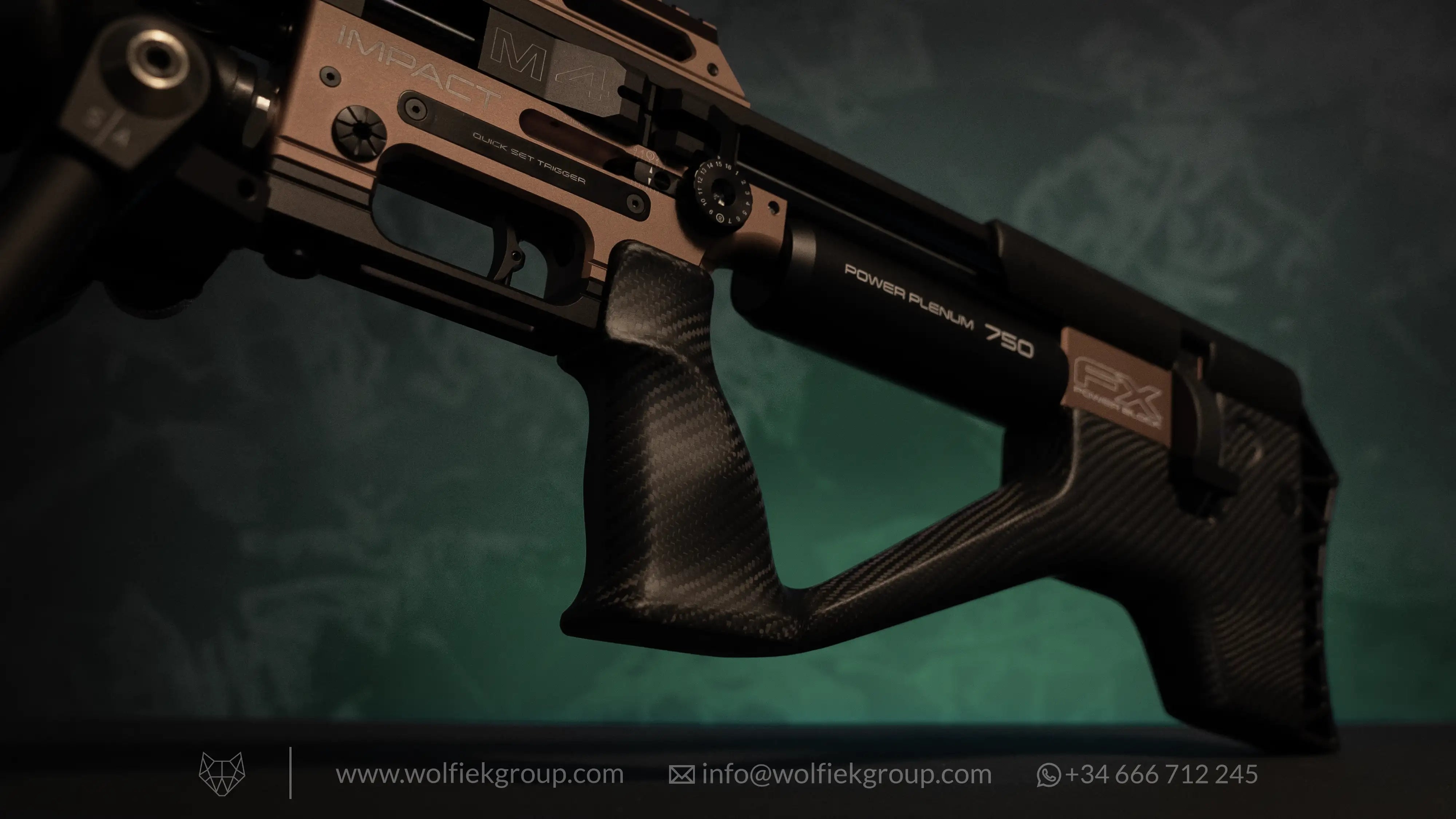 Wolfiek Group Carbon Fiber Stock for FX Airguns