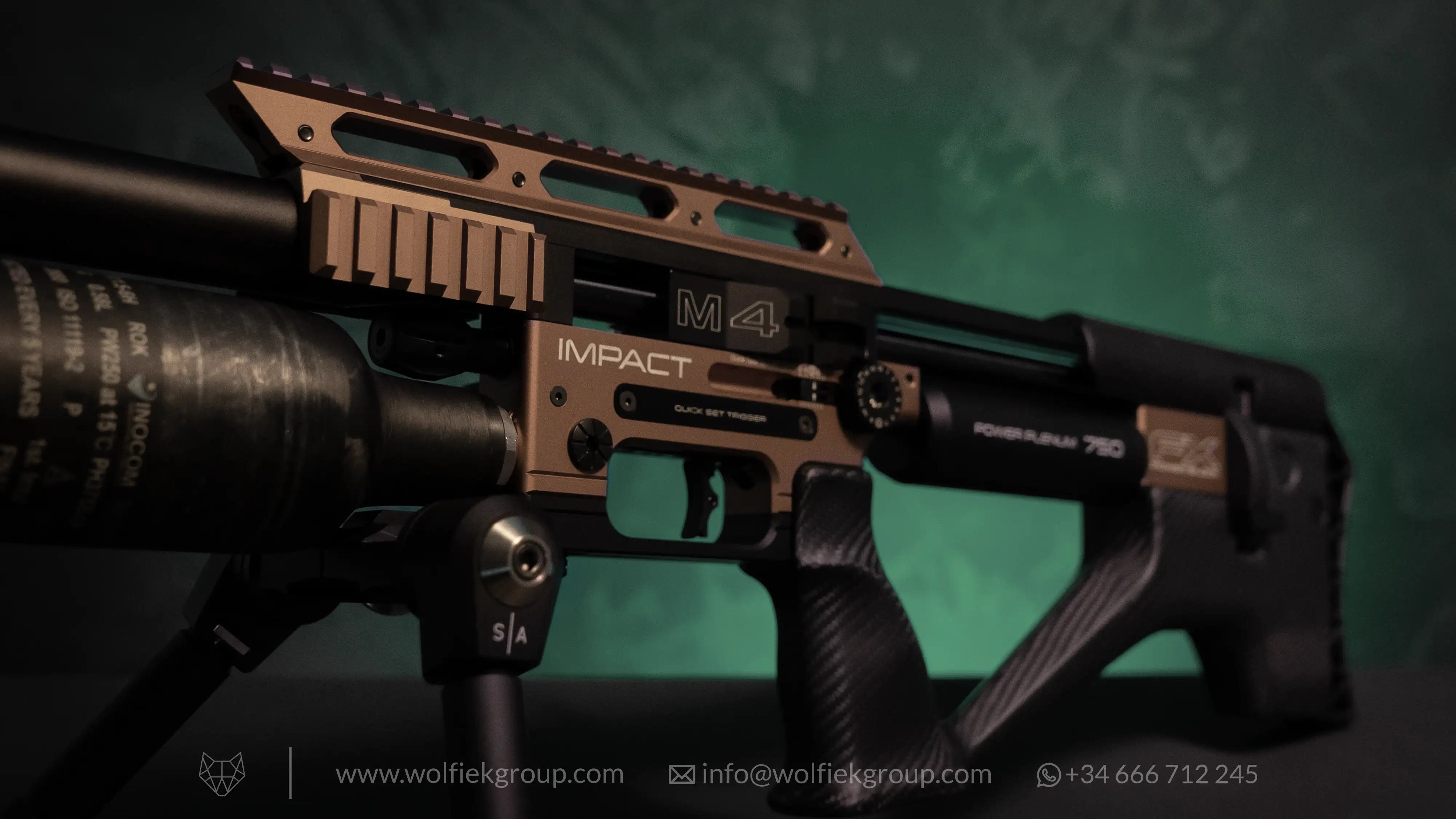 Wolfiek Group Carbon Fiber Stock for FX Airguns