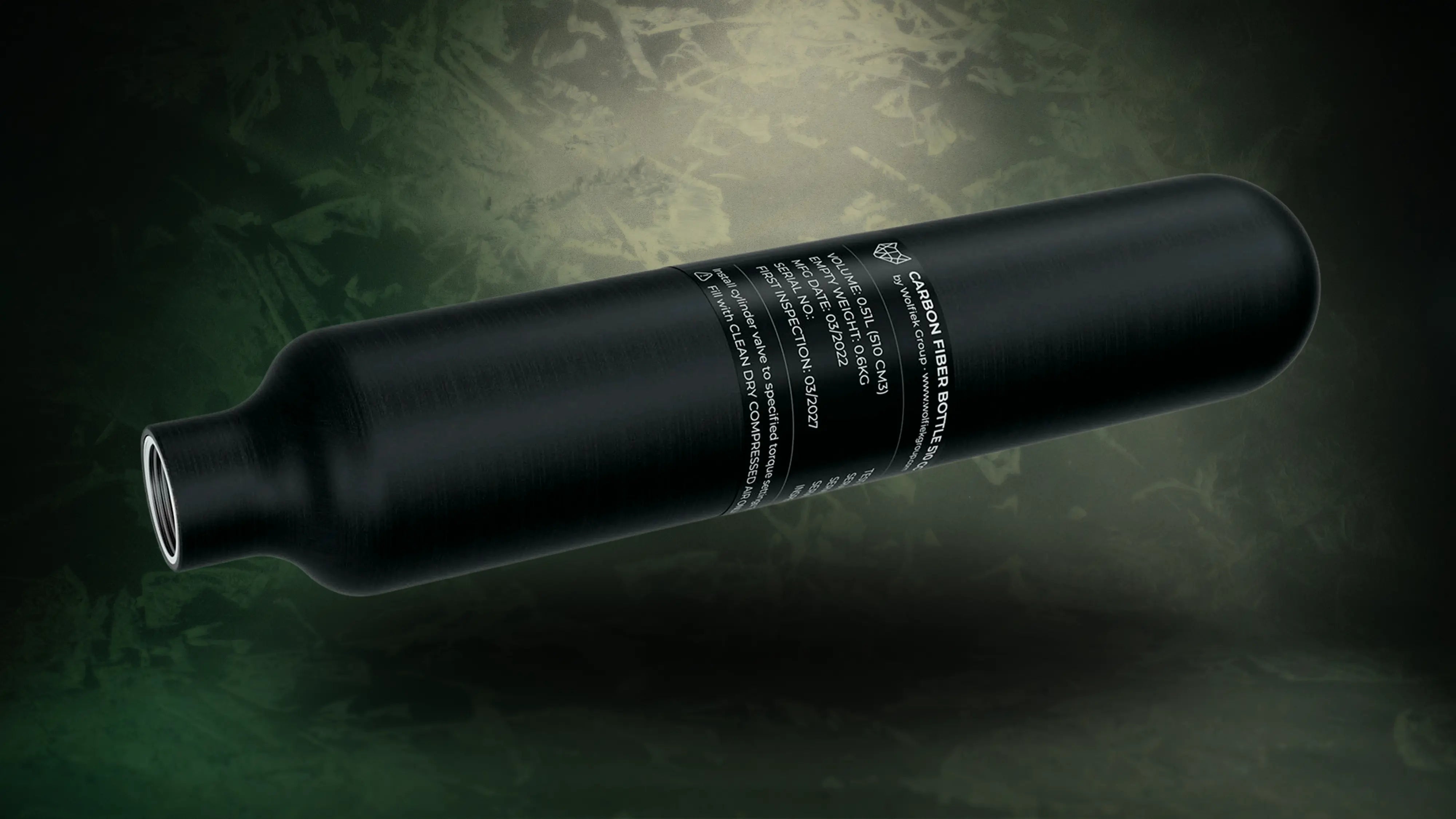 Wolfiek Group Carbon Fiber Bottle 500cc