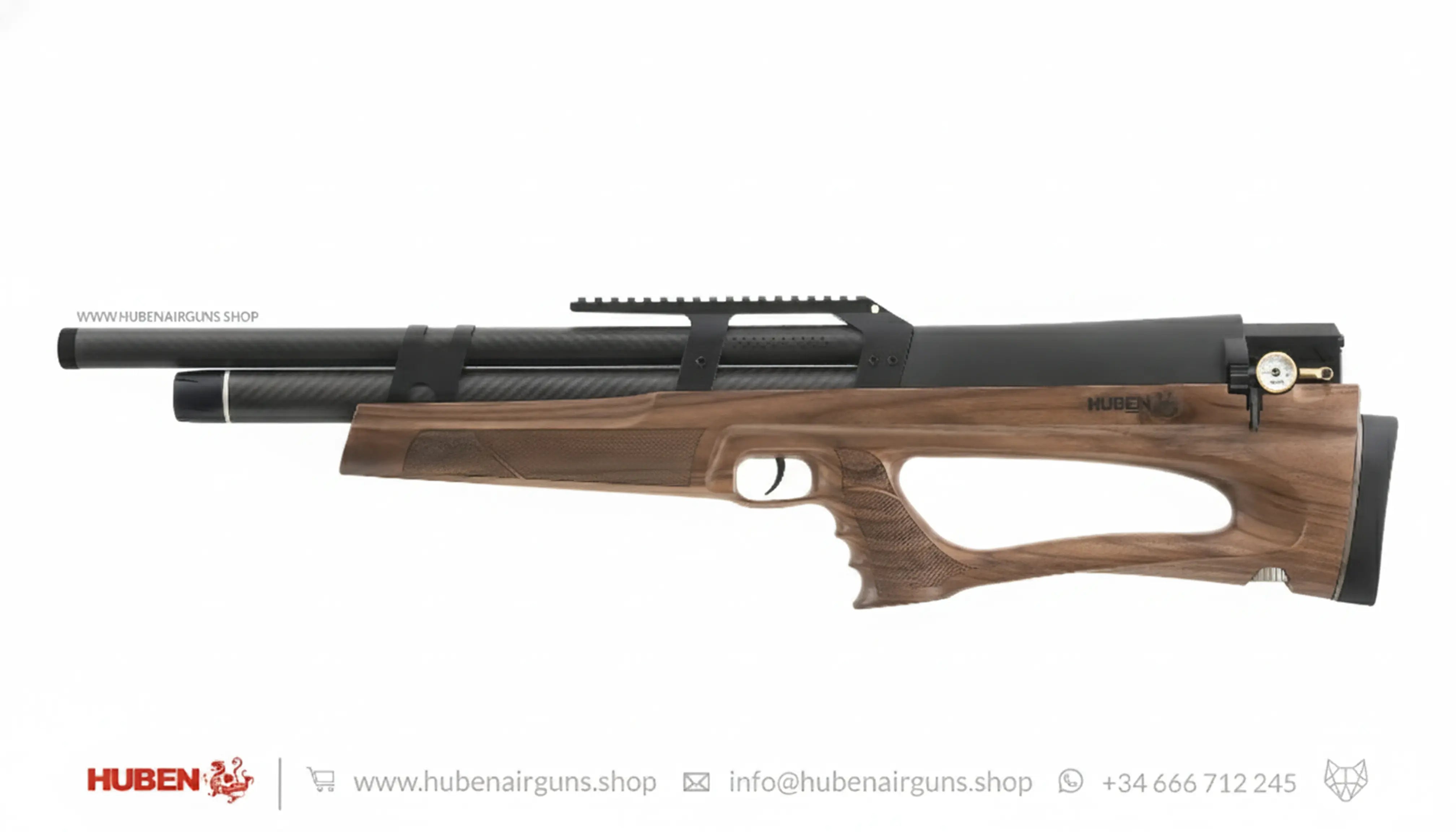 Huben K1 Special Edition Air Rifle - Cal .25 (6.35mm)