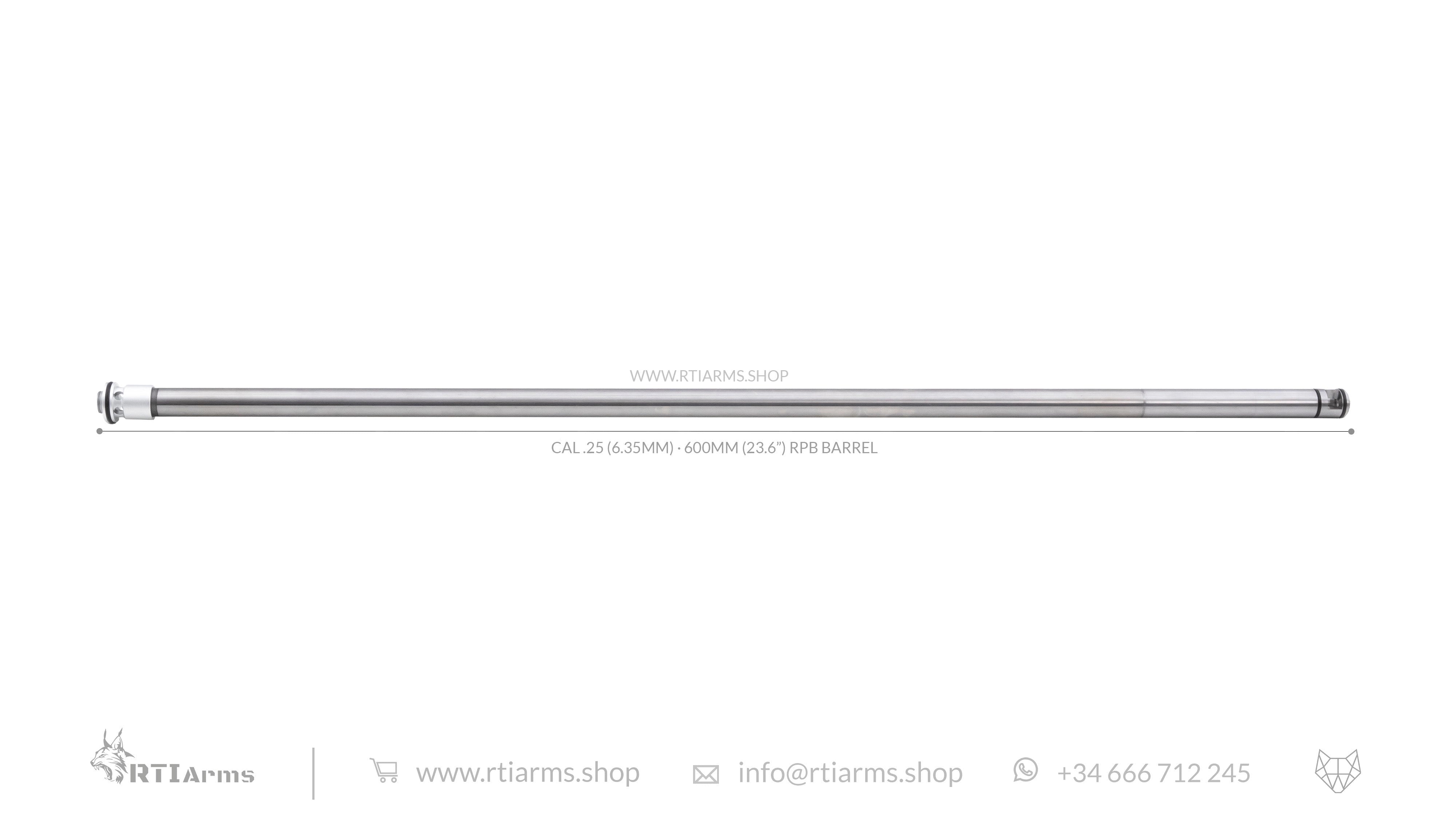 RTI Lothar Walther RPB Barrel - 600mm (24")