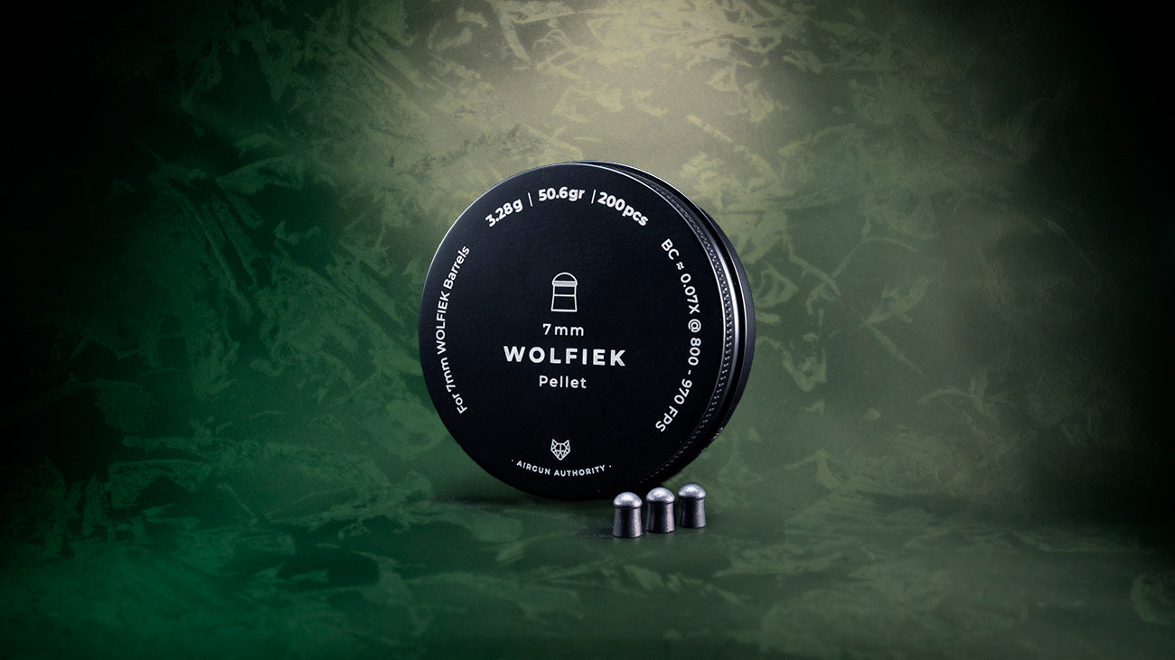 7mm WOLFIEK EBR HBC Diabolo Pellets · 50.6gr