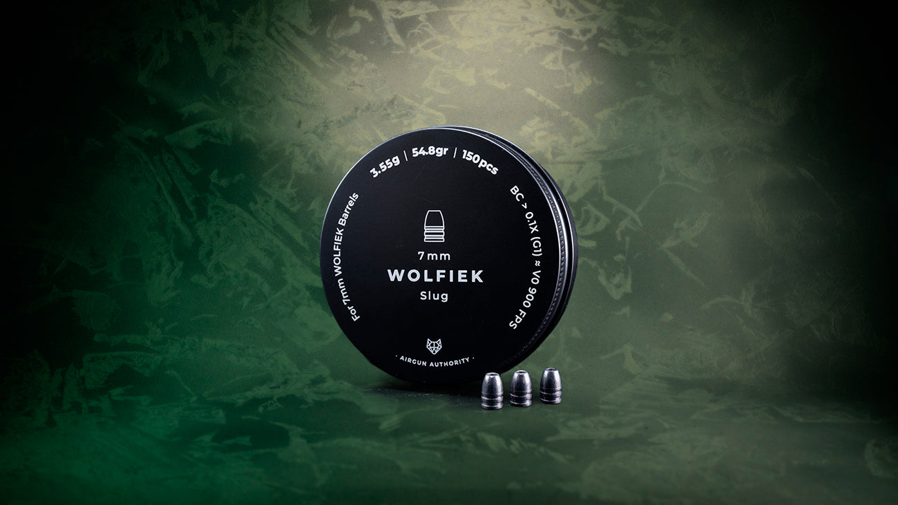 7mm WOLFIEK RHP Slugs · 54.8gr