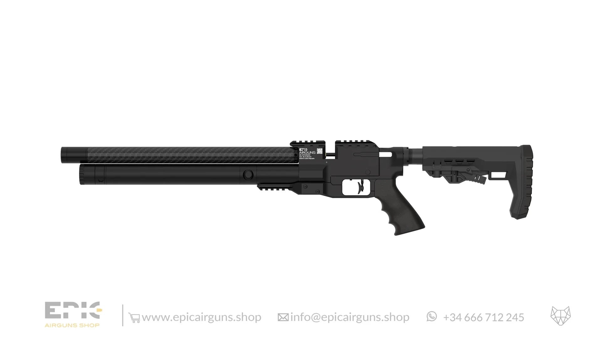 Epic TWO Lite Air Rifle 420mm Classic with Airtube