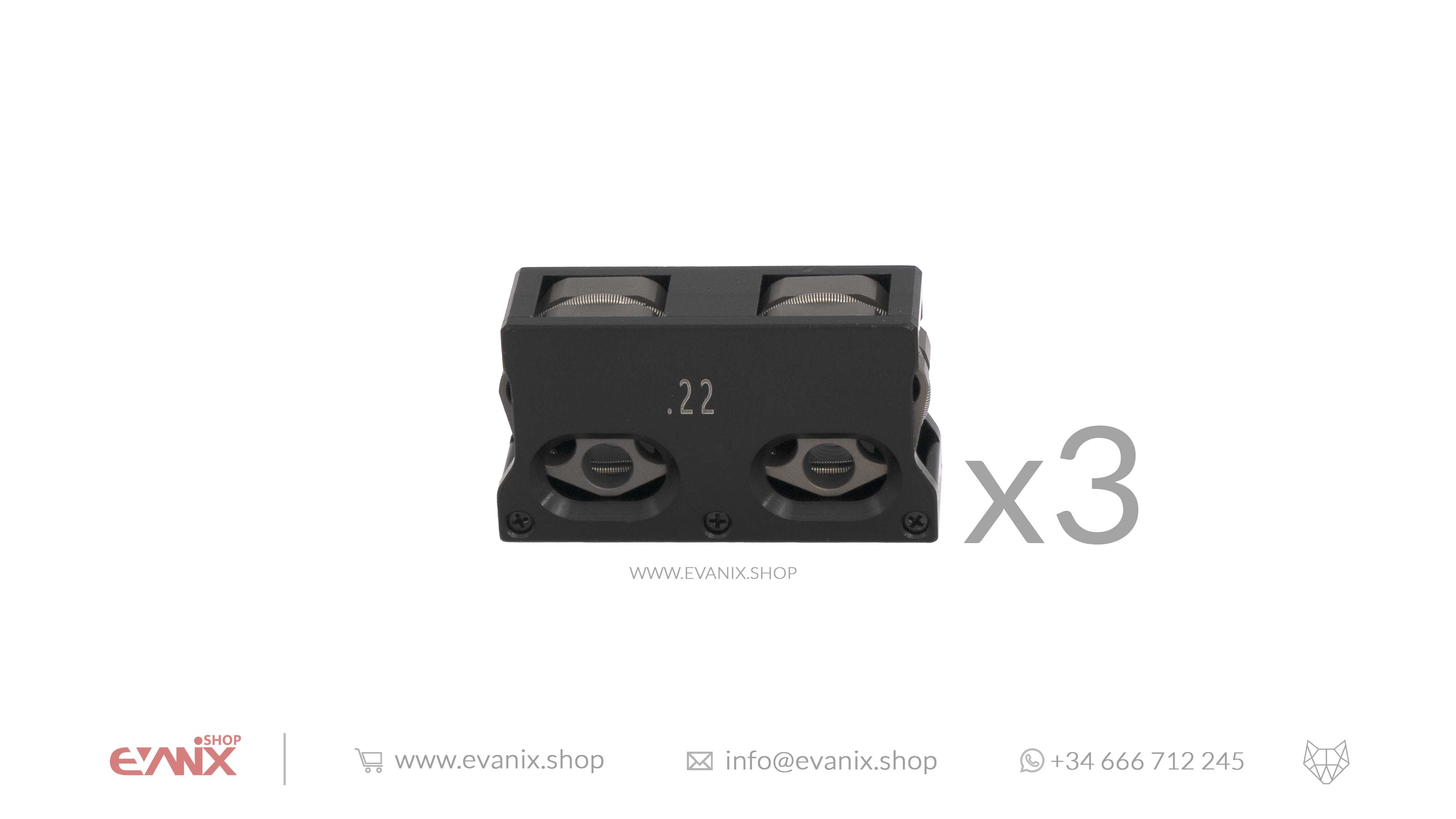 Double Magazines for Evanix Viper Air Pistol