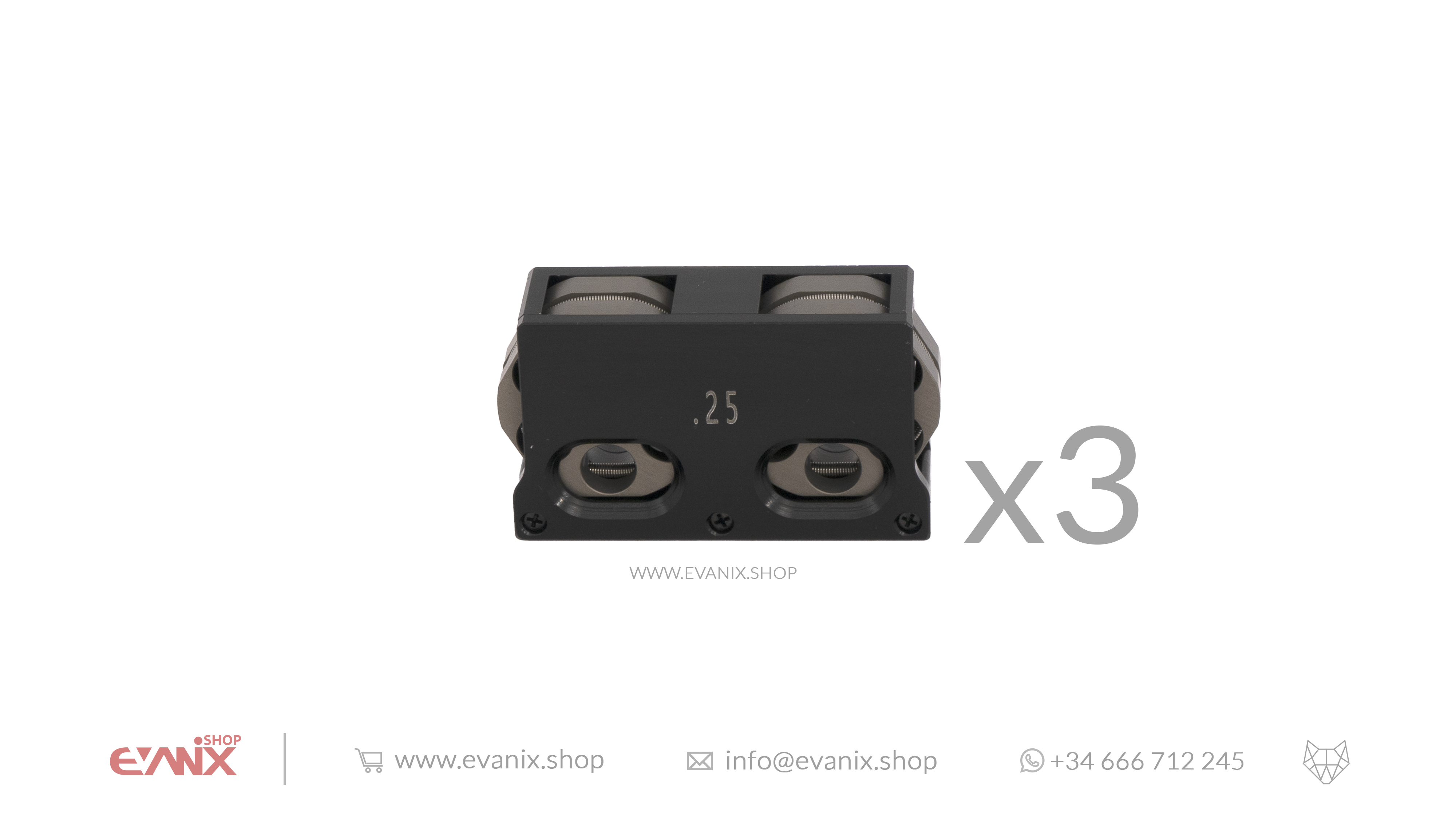 Double Magazines for Evanix Viper Air Pistol