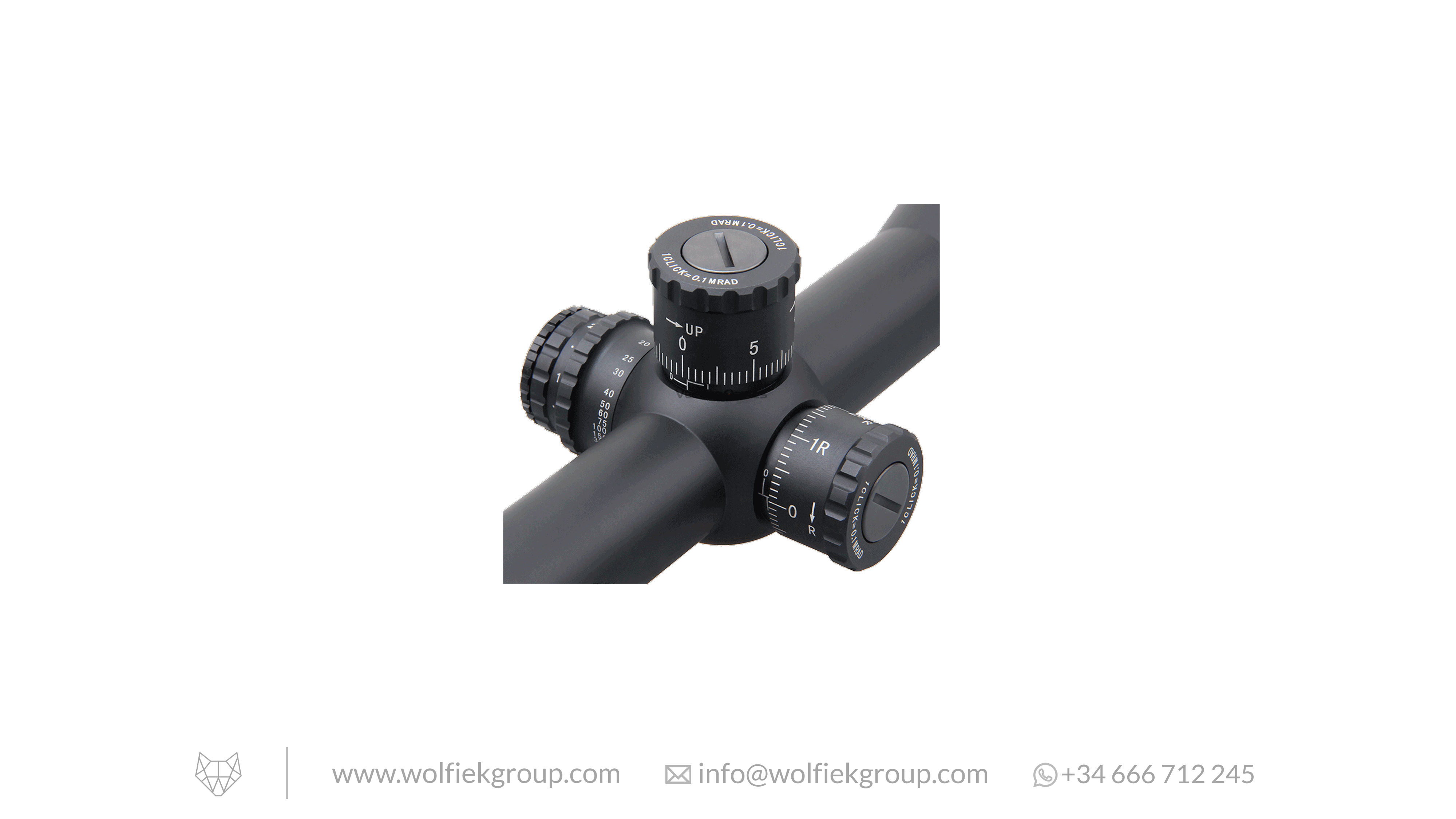 Vector Optics Taurus Riflescope - 6-24x50 HD SFP