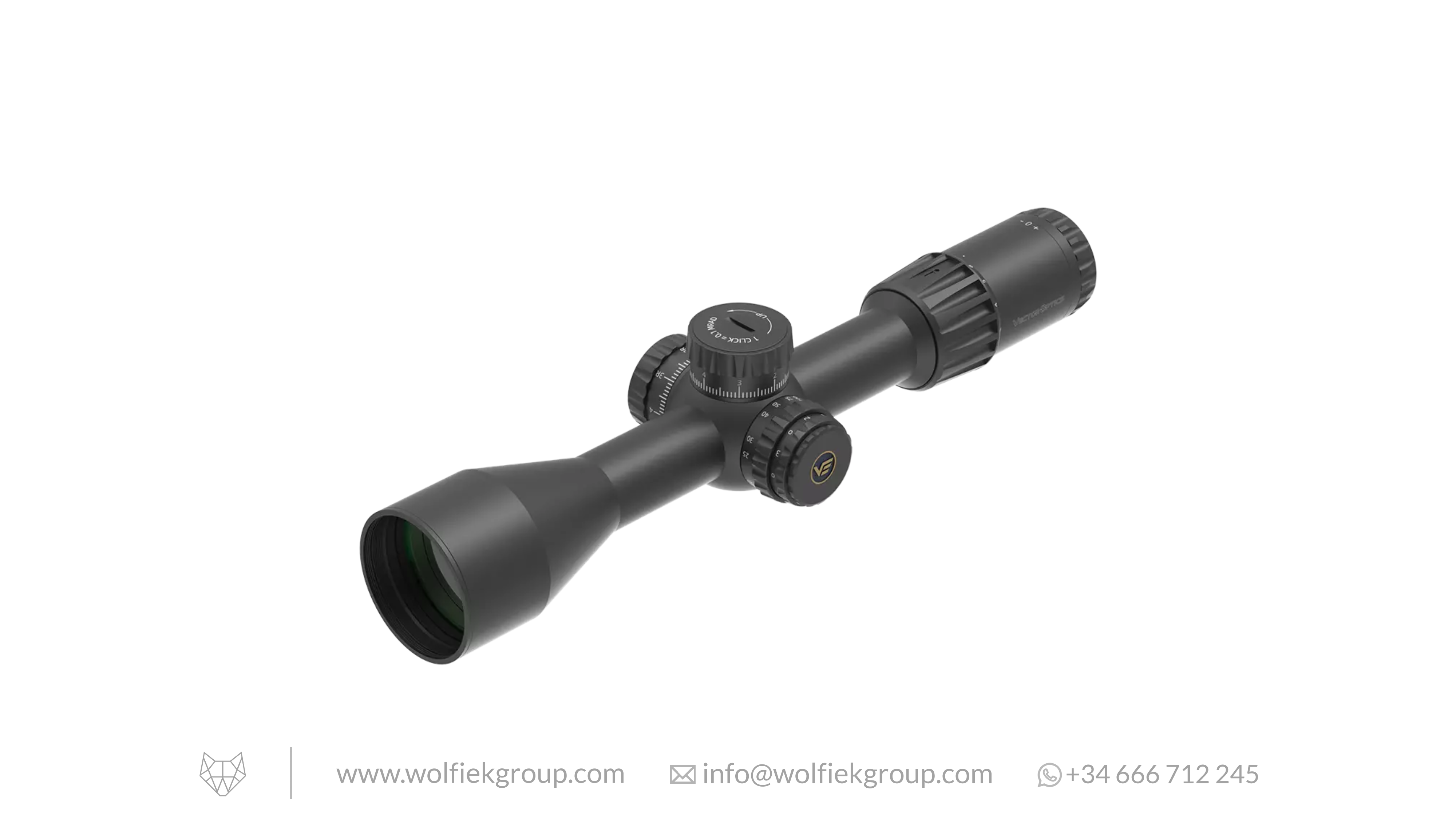 Vector Optics Tauron Riflescope -  3-18x50 GenII