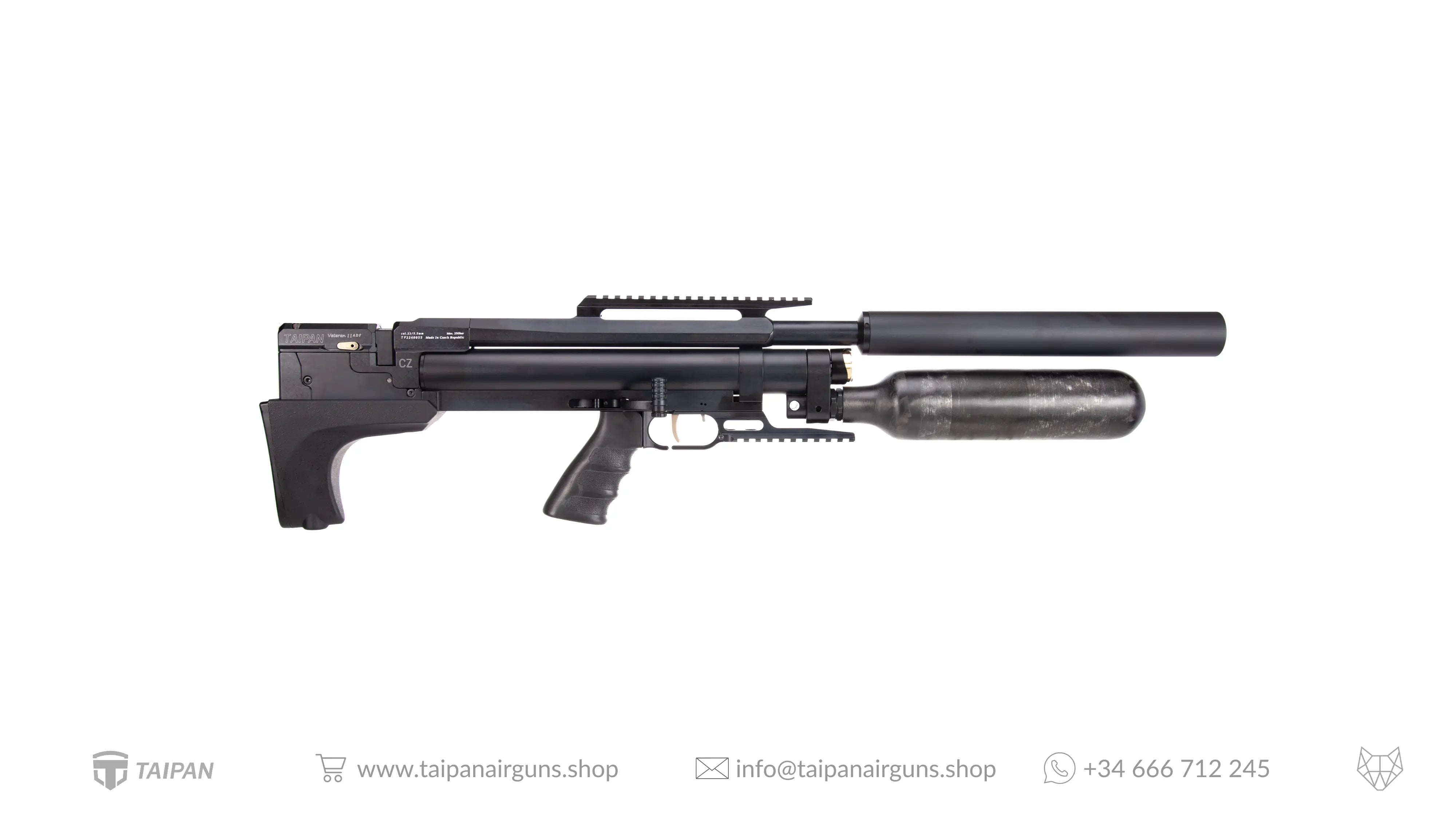 Taipan Veteran II Tactical PCP Air Rifle – 550mm