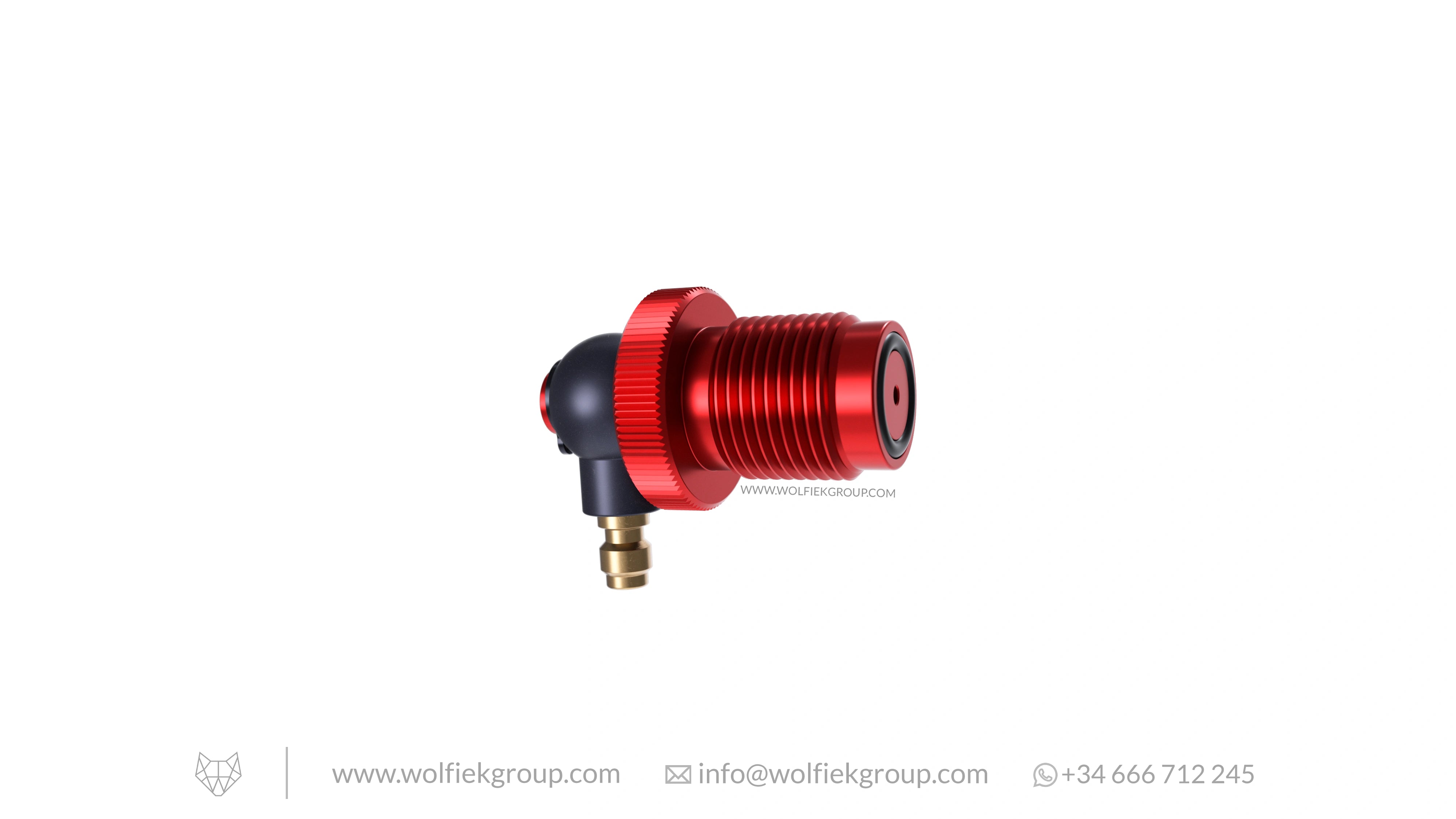 EDgun New 360º Valve Swivel - Bottle Plug