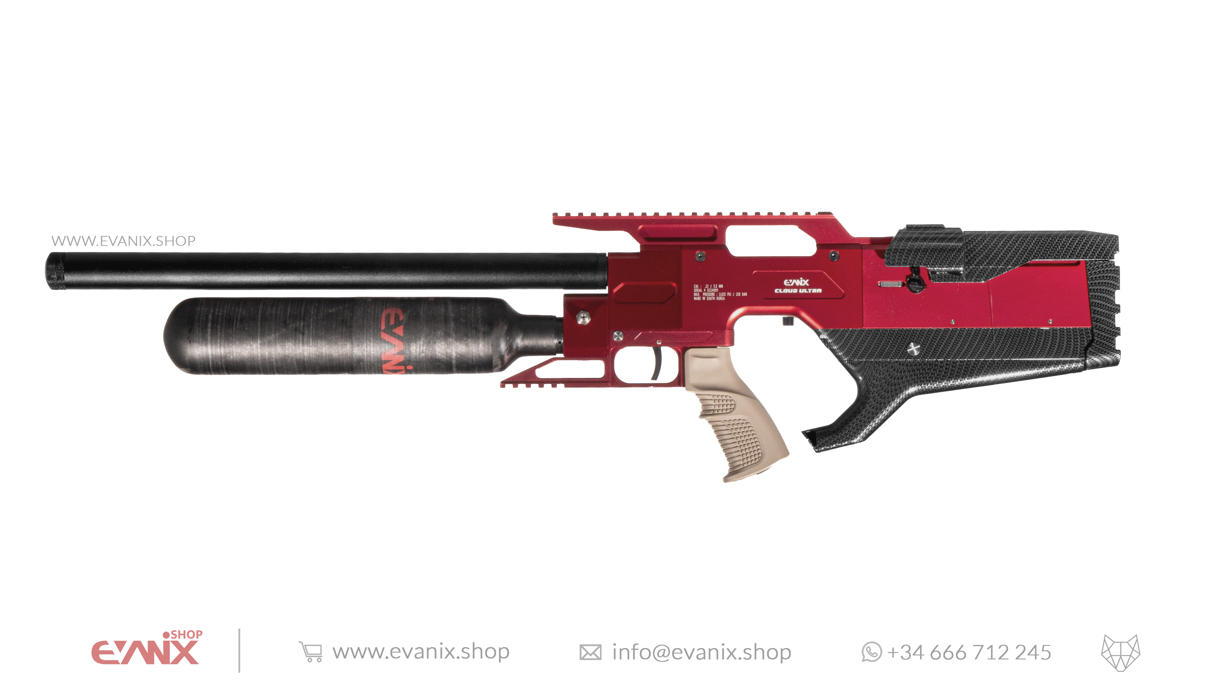 Evanix Cloud Ultra Semi-Automatic Air Rifle
